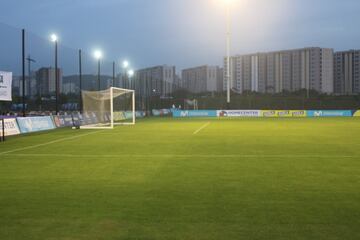 Las mejores imágenes de la ceremonia inaugural de la nueva sede deportiva de la Federación Colombiana de Fútbol en Barranquilla.