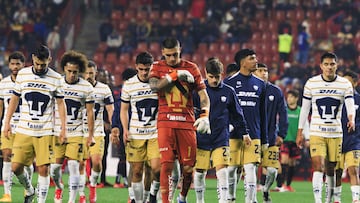Alex Padilla of pumas during the 9th round match between Tijuana and Pumas UNAM as part of the Liga BBVA MX, Torneo Clausura 2025 at Caliente Stadium, on February 25, 2025 in Tijuana, Baja California, Mexico.