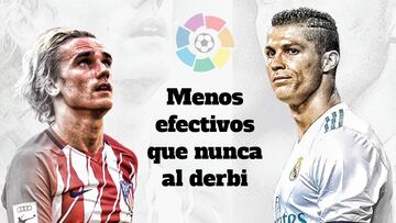 El gol esquiva a Griezmann y Cristiano: menos efectivos que nunca
