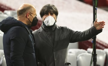 Joachim Löw, entrenador de la selección de Alemania, en el Allianz Arena.