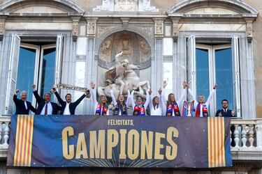 Barcelona recibe a sus campeonas