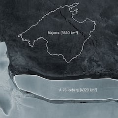 El mayor iceberg del mundo se desprende de la Antártida