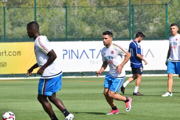 Tercera jornada de preparación de la Selección en España