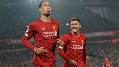 Van Dijk and Salah send Liverpool 16 points clear at the top