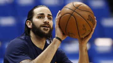 Ricky Rubio, jugador de los Utah Jazz, galardonado al NBA Community Assist Award.