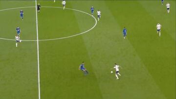 Reguilón, trending topic por el gol del Chelsea de Werner: sale dos veces en la foto
