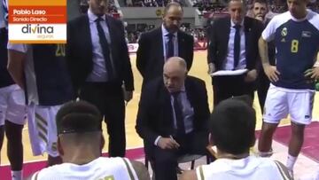 Laso ya ni levanta la voz: su 'rapapolvo' en un tiempo muerto