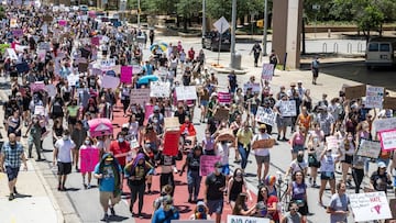 A new Texas law will make abortions illegal beyond six weeks after the Supreme Court refused to outlaw a loophole enabling individuals to sue abortion clinics and staff.