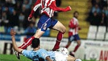 <b>FIGURA</b>. Fernando Torres fue el único jugador del Atlético que puso las gotas de calidad y creo las ocasiones más claras de gol del encuentro.