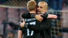 Guardiola: "De Bruyne es candidato al Balón de Oro"