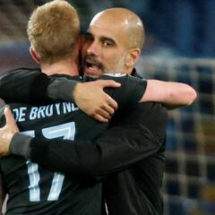 Guardiola: "De Bruyne es candidato al Balón de Oro"