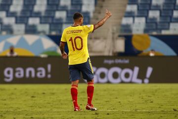 Los dirigidos por Reinaldo Rueda debutaron con victoria en el primer partido de la Copa América. La Tricolor se impuso con un tanto de Edwin Cardona.  