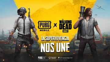 PUBG Mobile protagoniza un crossover con The Walking Dead