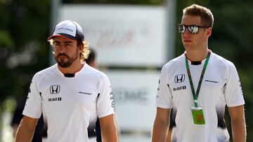 Alonso y Vandoorne. 