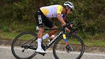 Egan Bernal y su gran etapa 7 en la Vuelta a España