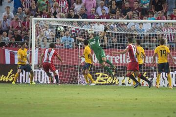 Stuani marca el 2-0.