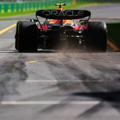 Errores de Verstappen y Pérez en los libres de Australia