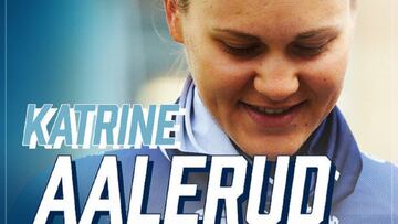 La ciclista noruega Katrine Aalerud.
