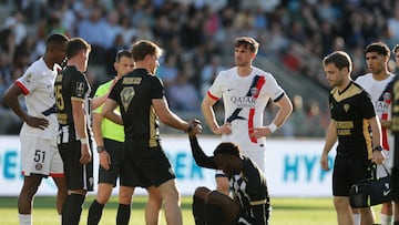 Fabian Ruiz en el Angers - PSG.