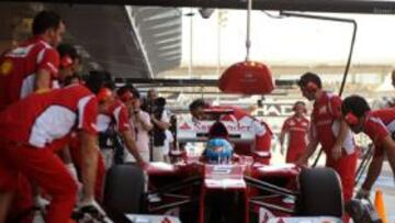 <b>OBJETIVO MARCADO. </b>Todos en Ferrari saben que deben sacar lo mejor de sí mismos para ayudar a Alonso en su lucha con Vettel.