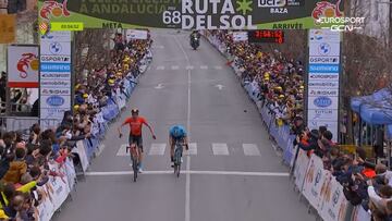 Resumen y resultado de la etapa 4 de Vuelta a Andalucía 2022: Wout Poels, victoria y liderato