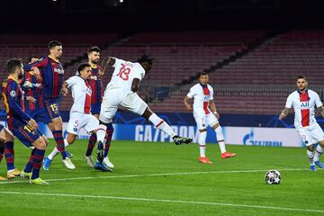 1-3. Moise Kean marcó el tercer gol.