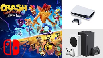 Crash Bandicoot 4 llegará a Nintendo Switch; mejoras en PS5 y Xbox Series X|S, fecha y más