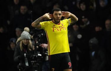 Watford captain Troy Deeney gets away with middle-finger salute to Chelsea fans