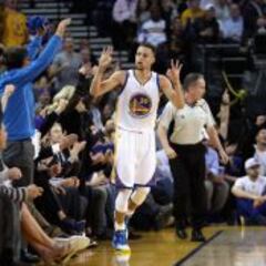 Los Warriors de Curry igualan otro récord de Michael Jordan