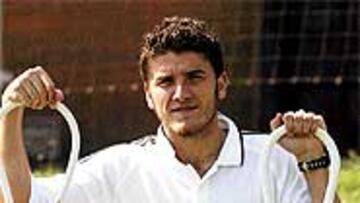 <B>CONFORME</B>. Samuel está satisfecho por ser titular, aunque tenga que jugar de central.