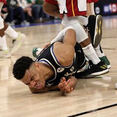 Estrella de los Bucks, en riesgo de perderse el juego 2 ante el Heat en los NBA Playoffs