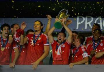 Bayern de Munich - Chelsea. Los bávaros campeones de la Supercopa.