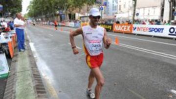 El marchador Jes&uacute;s &Aacute;ngel Garc&iacute;a Bragado contin&uacute;a en los grandes campeonatos a sus 43 a&ntilde;os.