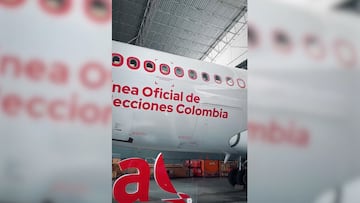 Avianca y la Federación Colombiana de Fútbol presentan el avión que llevará a la Selección Colombia a la Copa del Mundo 2026.