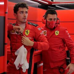 Leclerc se pone deberes en 2021