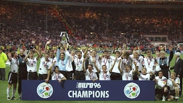 La selección de Alemania ganó su última Eurocopa en 1996 con gol de oro.