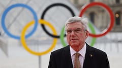 Who is Thomas Bach, the IOC president making the opening speech for the 2024 Olympics in Paris?