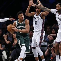 Los Nets y Kyrie, vapuleados por el ritmo supersónico de los Bucks