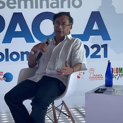 Primera manifestación de Gustavo Petro en Barranquilla consigue gran afluencia