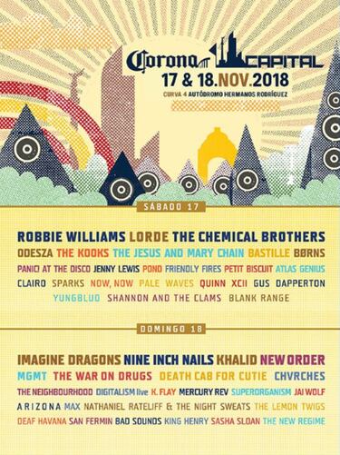 Corona Capital 2019: Cartel, bandas y artistas confirmados