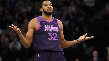 Towns (35+22+6) arregla el ¡1/30! de Covington y Andrew Wiggins