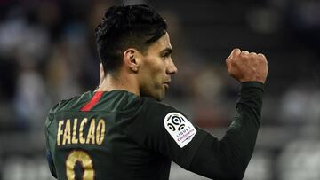 Falcao Garcia anotó los dos goles en el triunfo de Mónaco frente al Amiens, fecha 16 de la Ligue 1