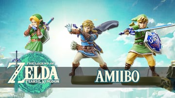 the legend of zelda tears of the kingdom nintendo switch guia amiibo como usarlos cuales son compatibles recompensas