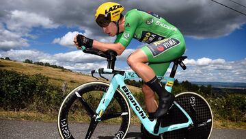 Van Aert se estrena con fuerza en el adi¨®s de Froome