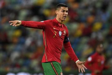 Idolised by future star | Cristiano Ronaldo, captain of Portugal.