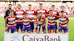 Once del Granada ante el Betis.