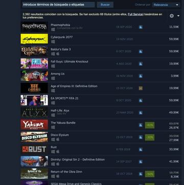 Phasmophobia en Steam (del 12 al 18 de octubre) | Juegos más vendidos