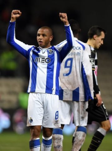 Jackson Martínez participó de la jugada del primer gol ante Boavista. Al final fue victoria 2-0