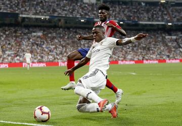 El debut de Vinicius en imágenes