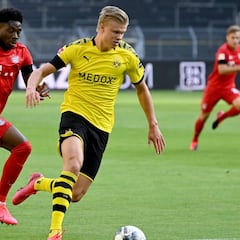 Alarma Haaland: el delantero se fue cojeando ante el Bayern